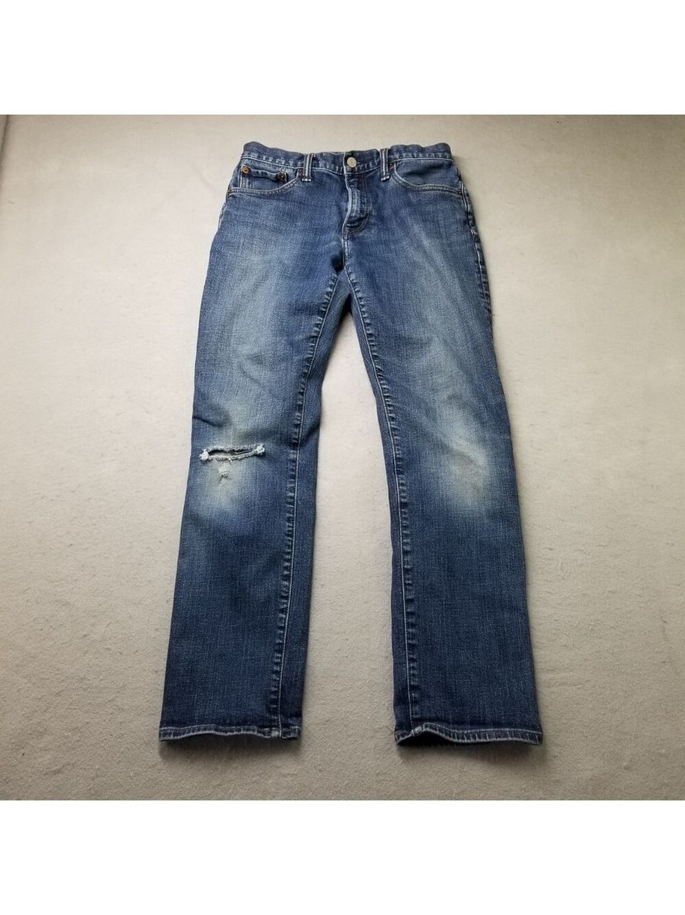 Gap Jeans Mens Size 28X30 Blue Denim Straight